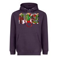 Plum nurse christmas Heavyweight Hoodie - MaliasSmallBusiness