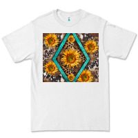 White sunflower tumbler Premium Tee - BarkalooDesign