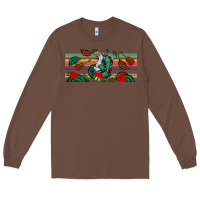 Chestnut flamenco dancer libbey glass Long Sleeve Tee - BundleAndBundleShop