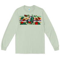 Matcha flamenco dancer libbey glass Long Sleeve Tee - BundleAndBundleShop