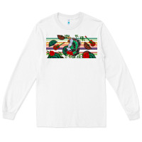 White flamenco dancer libbey glass Long Sleeve Tee - BundleAndBundleShop