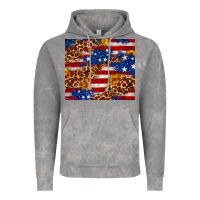 Cloud Rock 4th of July USA flag leopard sunflower 20oz tumble Vintage Hoodie - Neo Western