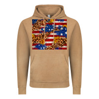 Vintage Camel 4th of July USA flag leopard sunflower 20oz tumble Vintage Hoodie - Neo Western
