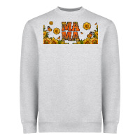 Sunflowers And Butterflies Mama 16oz Libbey Cup Heavyweight Sweatshirt | Teevron
