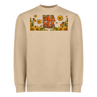 Mushroom sunflowers and butterflies mama 16oz libbey cup Heavyweight Sweatshirt - HRA Design Shop