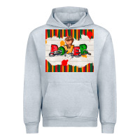 Heather Grey juneteenth black power Urban Hoodie - TumblerDesignByShophia