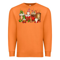 Carrot Christmas gnomes coffee cups Premium Sweatshirt - MaliasSmallBusiness