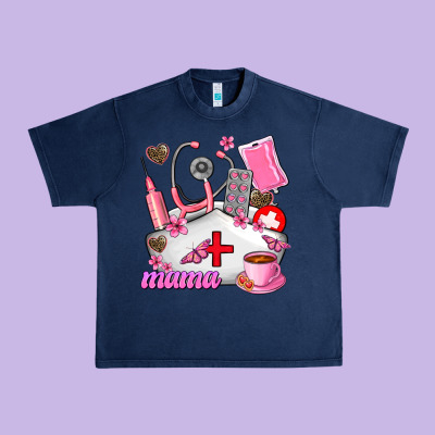 Mama Urban Heavy Tee Designed By Adodesignshop