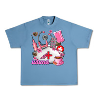 Pebble Blue Mama Urban Heavy Tee - AdoDesignShop