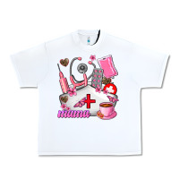 White Mama Urban Heavy Tee - AdoDesignShop