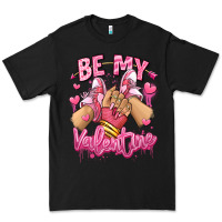 Black be my valentine light skinned girl sneakers Premium Tee - RanaPortraitStore