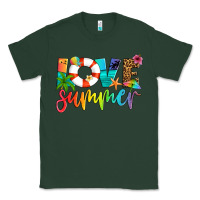 Sports Green love summer Classic Tee - Artiststas