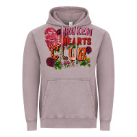 Vintage Zinc broken heart club Vintage Hoodie - FaDigitalArtStudio