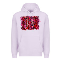 Lilac pink leopard background Premium Hoodie - RanaPortraitStore