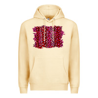 Pina Colada pink leopard background Premium Hoodie - RanaPortraitStore