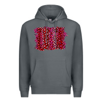 Rock pink leopard background Premium Hoodie - RanaPortraitStore