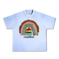 Grape Ice Christmas Teacherlife rainbow Urban Heavy Tee - JahusDesignShop