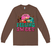 Chestnut feeling sweet donuts Long Sleeve Tee - AdoDesignShop