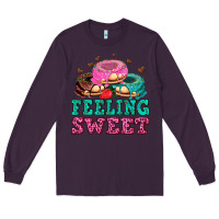 Plum feeling sweet donuts Long Sleeve Tee - AdoDesignShop