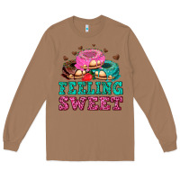 Toasted Coconut feeling sweet donuts Long Sleeve Tee - AdoDesignShop