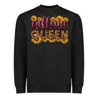 Black caffeine queen Heavyweight Sweatshirt - HRA Design Shop