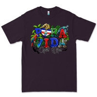 Plum pura vida costa rica rana Premium Tee - RanaPortraitStore