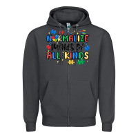 Smoke normalize minds of all kinds Zipper Hoodie - MaliasSmallBusiness