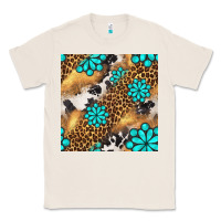 Natural western turquoise gemstone seamless pattern Classic Tee - BundleAndBundleShop