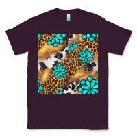Plum western turquoise gemstone seamless pattern Classic Tee - BundleAndBundleShop