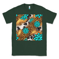 Sports Green western turquoise gemstone seamless pattern Classic Tee - BundleAndBundleShop