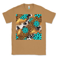 Toasted Coconut western turquoise gemstone seamless pattern Classic Tee - BundleAndBundleShop