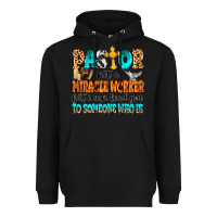 Black Pastor not a miracle worker Heavyweight Hoodie - MaliasSmallBusiness