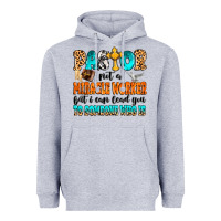 Heather Grey Pastor not a miracle worker Heavyweight Hoodie - MaliasSmallBusiness