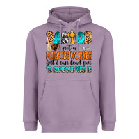 Lavender Pastor not a miracle worker Heavyweight Hoodie - MaliasSmallBusiness