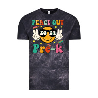 Cloud Black peace out 2024 pre k Vintage Tee - JahusDesignShop