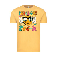 Vintage Mustard peace out 2024 pre k Vintage Tee - JahusDesignShop