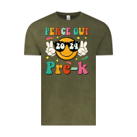 Peace Out 2024 Pre K Vintage Tee | Teevron