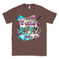 Chestnut i d rather be crafting Classic Tee - AdoDesignShop