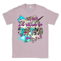 Lilac i d rather be crafting Classic Tee - AdoDesignShop
