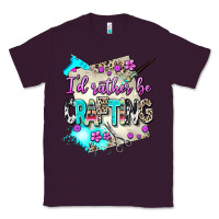 Plum i d rather be crafting Classic Tee - AdoDesignShop