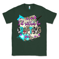 Sports Green i d rather be crafting Classic Tee - AdoDesignShop