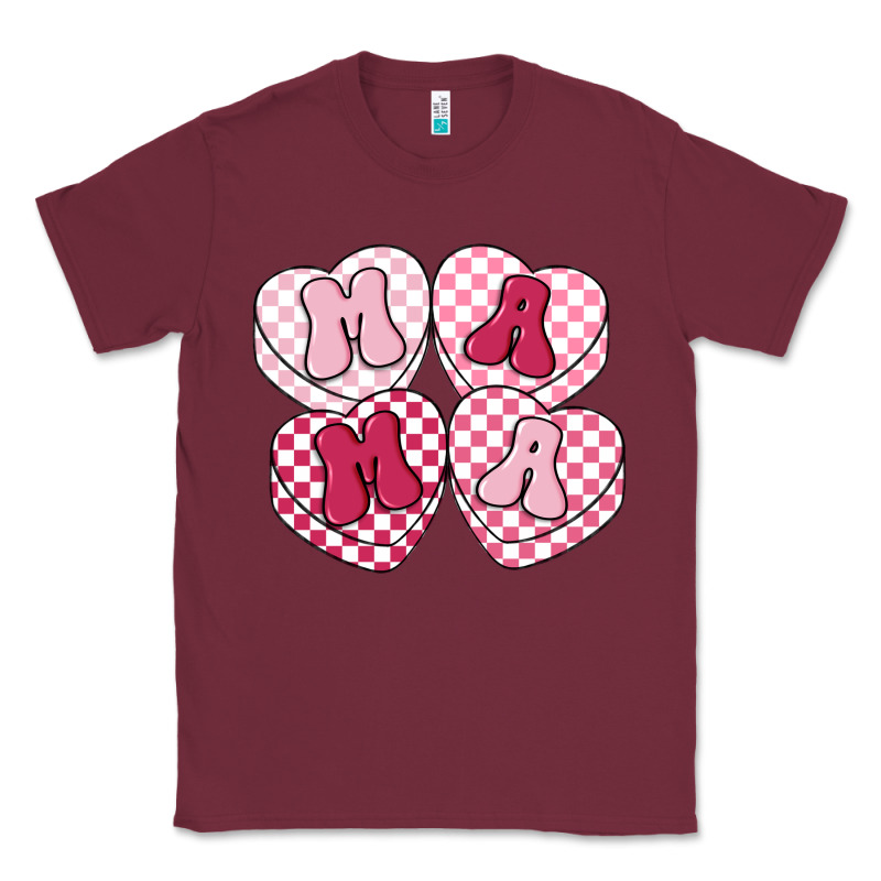 Mama Candy Hearts Classic Tee by LillyAllenDesigns | Teevron
