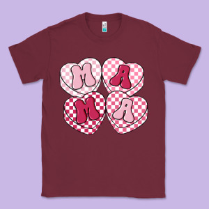 Mama Candy Hearts Classic Tee Designed By Lillyallendesigns