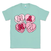 Seafoam mama candy hearts Classic Tee - LillyAllenDesigns