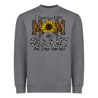 Storm i have two titles mom and grmmh and i rock them both Heavyweight Sweatshirt - CowhideDigitalArt