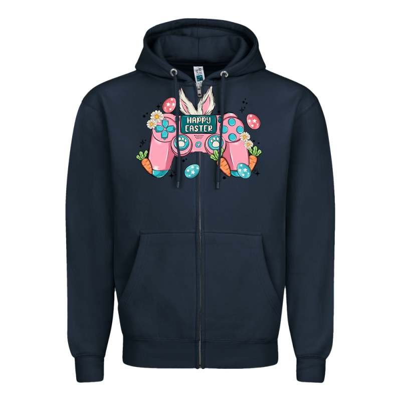 Happy Easter Zipper Hoodie by MaliasSmallBusiness | Teevron