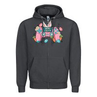 Smoke happy easter Zipper Hoodie - MaliasSmallBusiness