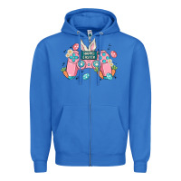 True Royal happy easter Zipper Hoodie - MaliasSmallBusiness