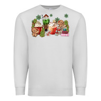 Dove Grey gingerbread coffee Premium Sweatshirt - MaliasSmallBusiness