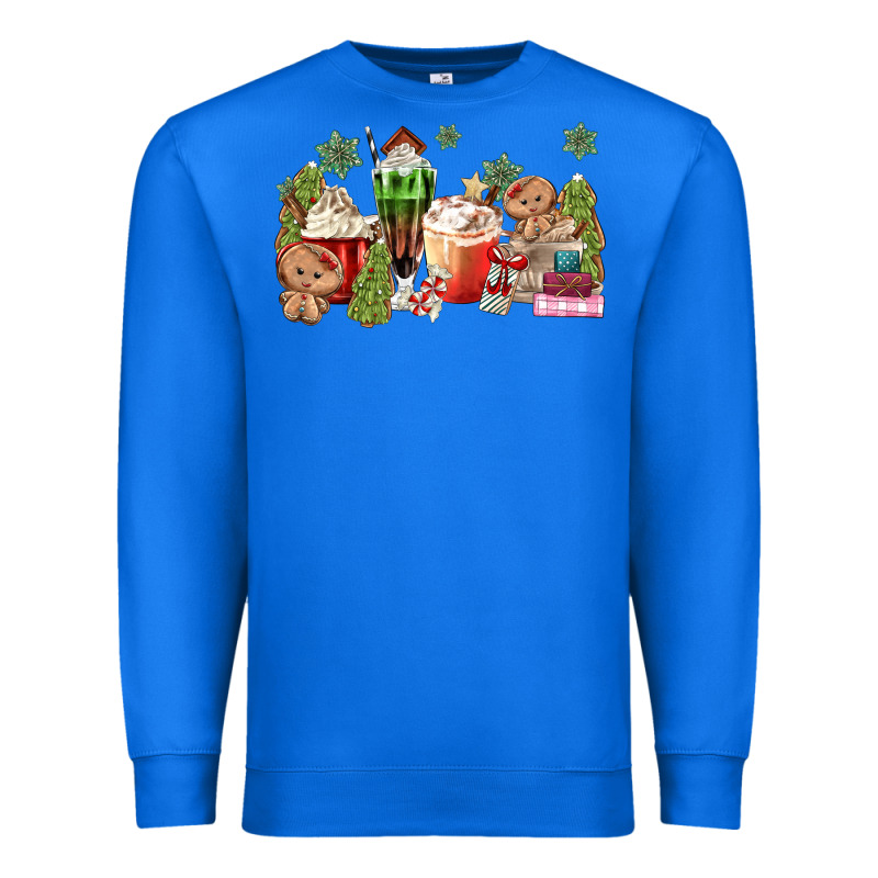 Gingerbread Coffee Premium Sweatshirt by MaliasSmallBusiness | Teevron